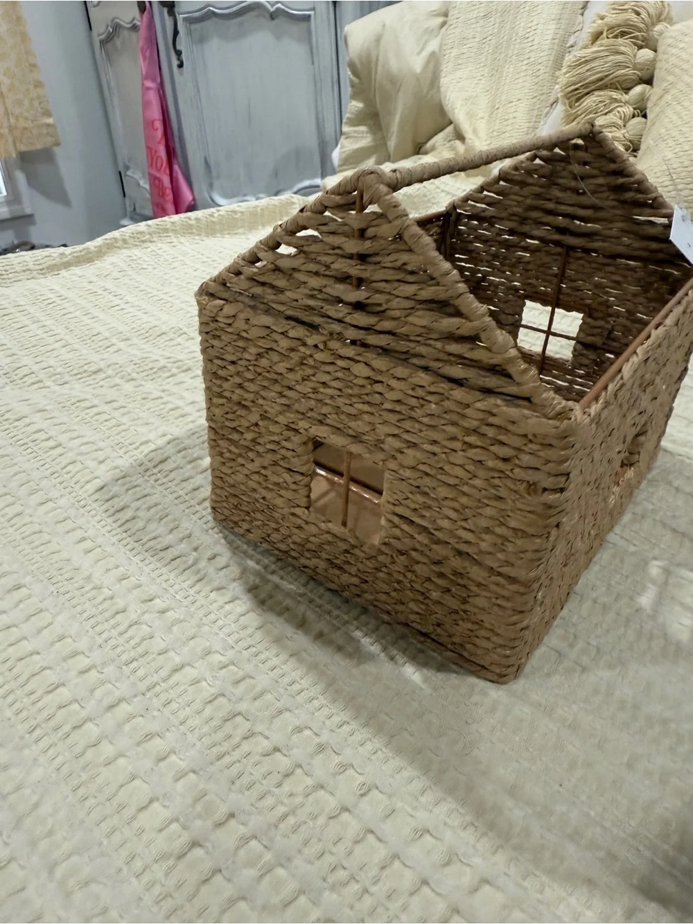 bundle of 2 target bullseye’s playground woven house storage